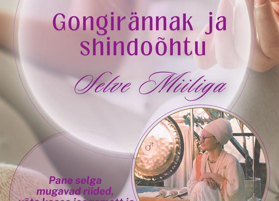 Gongirännak ja shindoõhtu Selve Miiliga Oisu rahvamajas - Oisu rahvamaja Gongirännak ja shindoõhtu Selve Miiliga Oisu rahvamajas - Oisu rahvamaja