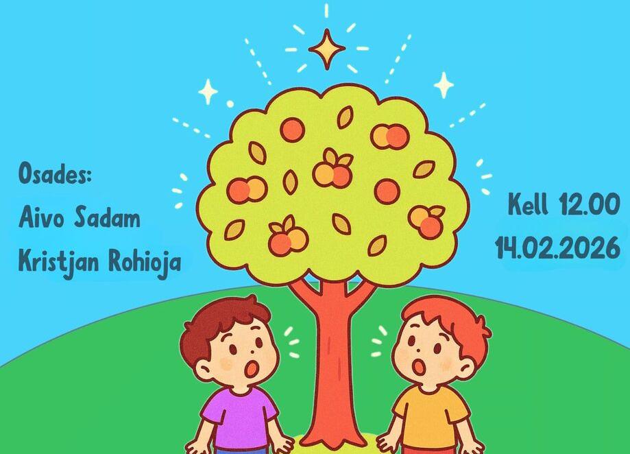 Muinasjututund. Külla tuleb Tallinna Lasteteater Lepatriinu etendusega "Soovide puu" - Rae Valla Raamatukogu