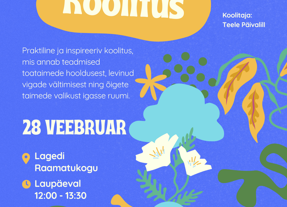 Ilusad toataimed - Lagedi Raamatukogu Ilusad toataimed - Lagedi Raamatukogu