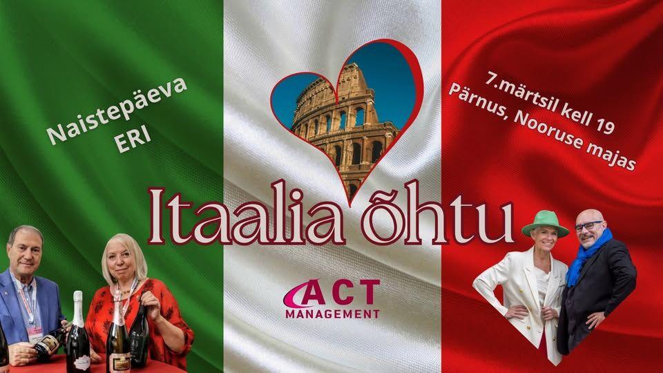 Itaalia õhtu Pärnus - Nooruse Maja