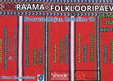 Rääma Folklooripäev - Nooruse Maja