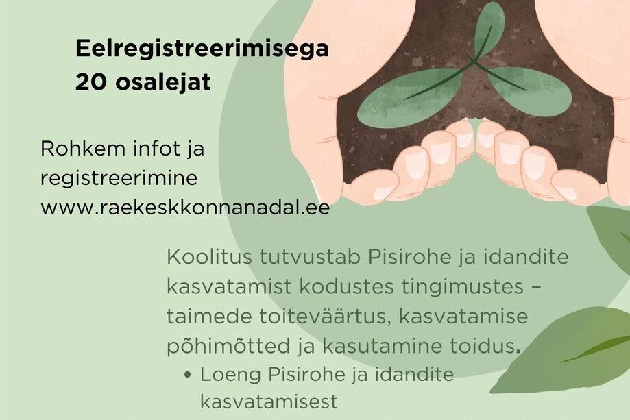 Pisirohe õpituba - Vaida Raamatukogu