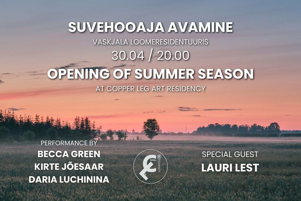 Suvehooaja avamine / Opening of Summer Season - Rae koolimaja