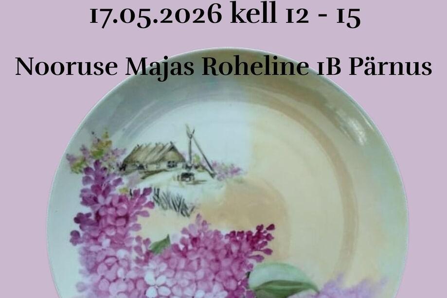 Portselanimaali selts Lüster Kevadnäitus 2026 - Nooruse Maja