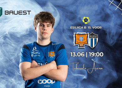 BauEst esitleb: JK Tabasalu vs JK Tallinna Kalev U21 - Tabasalu Arena