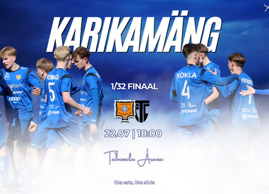 Tipneri 1/32-finaal: JK Tabasalu vs FC Tamper - Tabasalu Arena Tipneri 1/32-finaal: JK Tabasalu vs FC Tamper - Tabasalu Arena